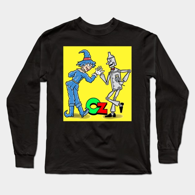 Welcome To Oz Long Sleeve T-Shirt by FancyKat